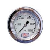 LFP63-10000 High Pressure Breathing Air Gauge 10,000PSI
